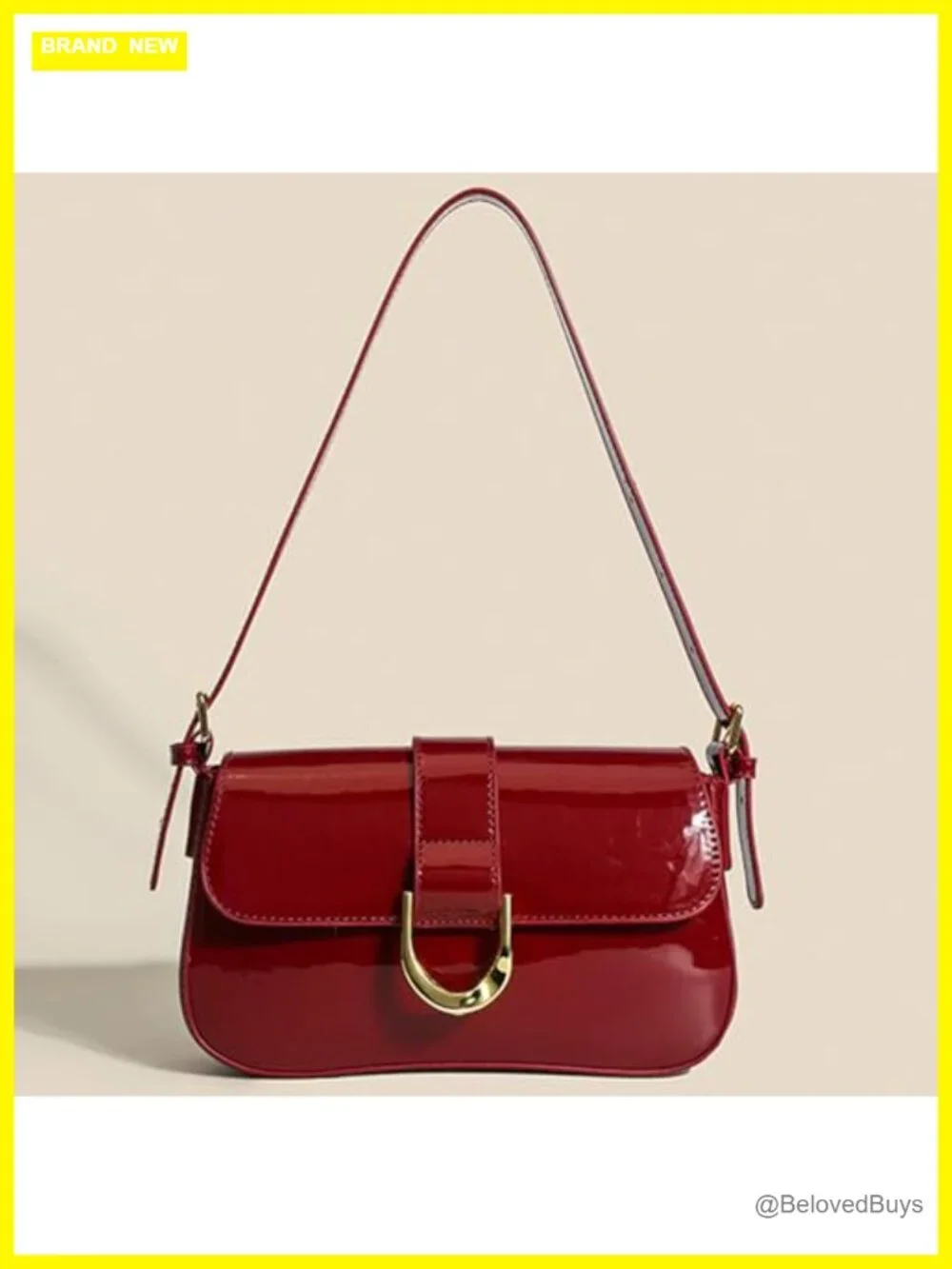 PU Leather Hobo Crossbody Shoulder Bag with Zipper Closure